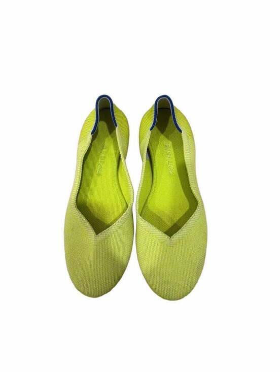 Rothy's Shoes - Rothy's The Point II Yellow Knit Ballet Flats Size 7.5